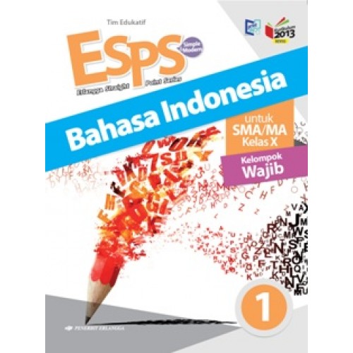 Esps Bhs Indonesia Sma/Ma Kls.X/K13N